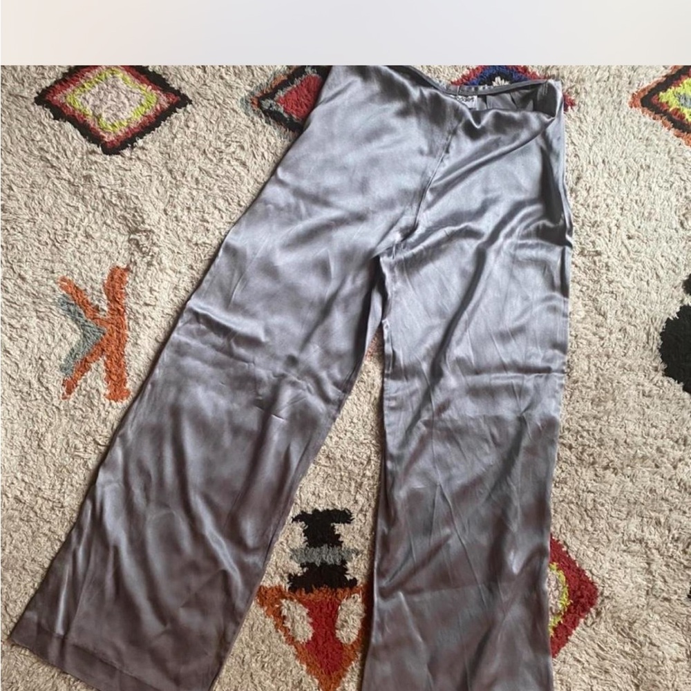 100% silk pants